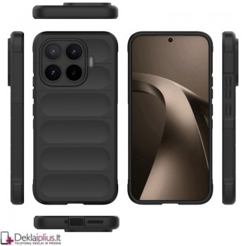 Magic Shield guminis dėklas - juodas (Xiaomi 17T)